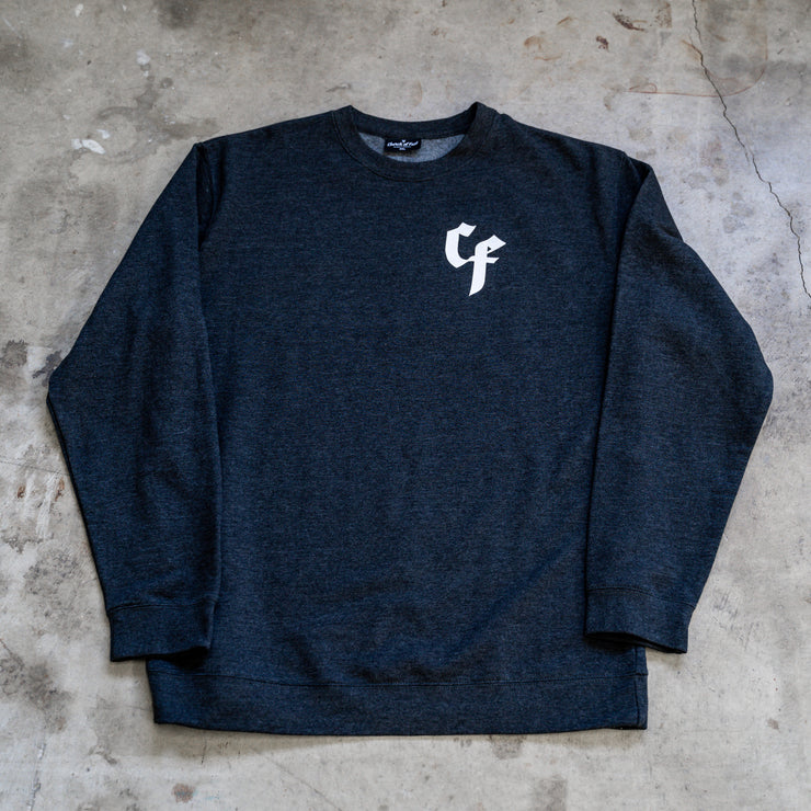 In Fast We Trust Logo Crewneck