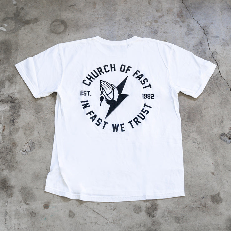 In Fast We Trust Logo Tee